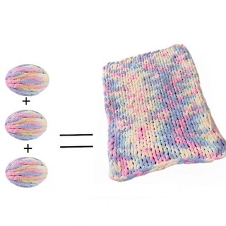 Cuộn Len Đan Sợi chenille Dày 2cm Mềm Nhiều Màu Sắc