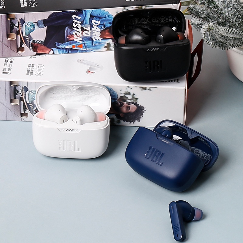 Jbl Tai Nghe Nhét Tai t230nc 230nc tws Chống Ồn Không Thấm Nước Kèm mic tai nghe bluetooth jbl | BigBuy360 - bigbuy360.vn