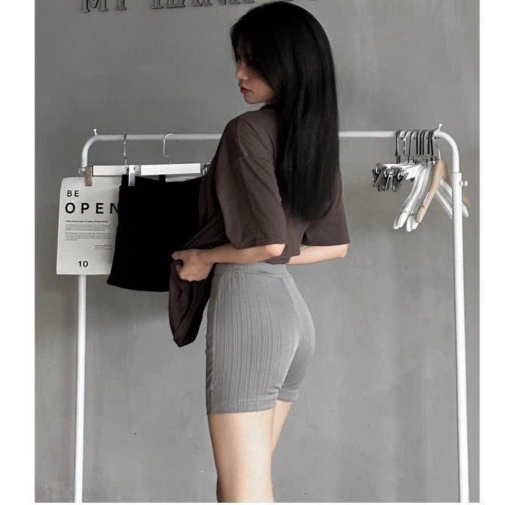 Quần đùi thun nữ ôm vòng 3 DaaLaa Store kiểu dáng gợi cảm, năng động Q100