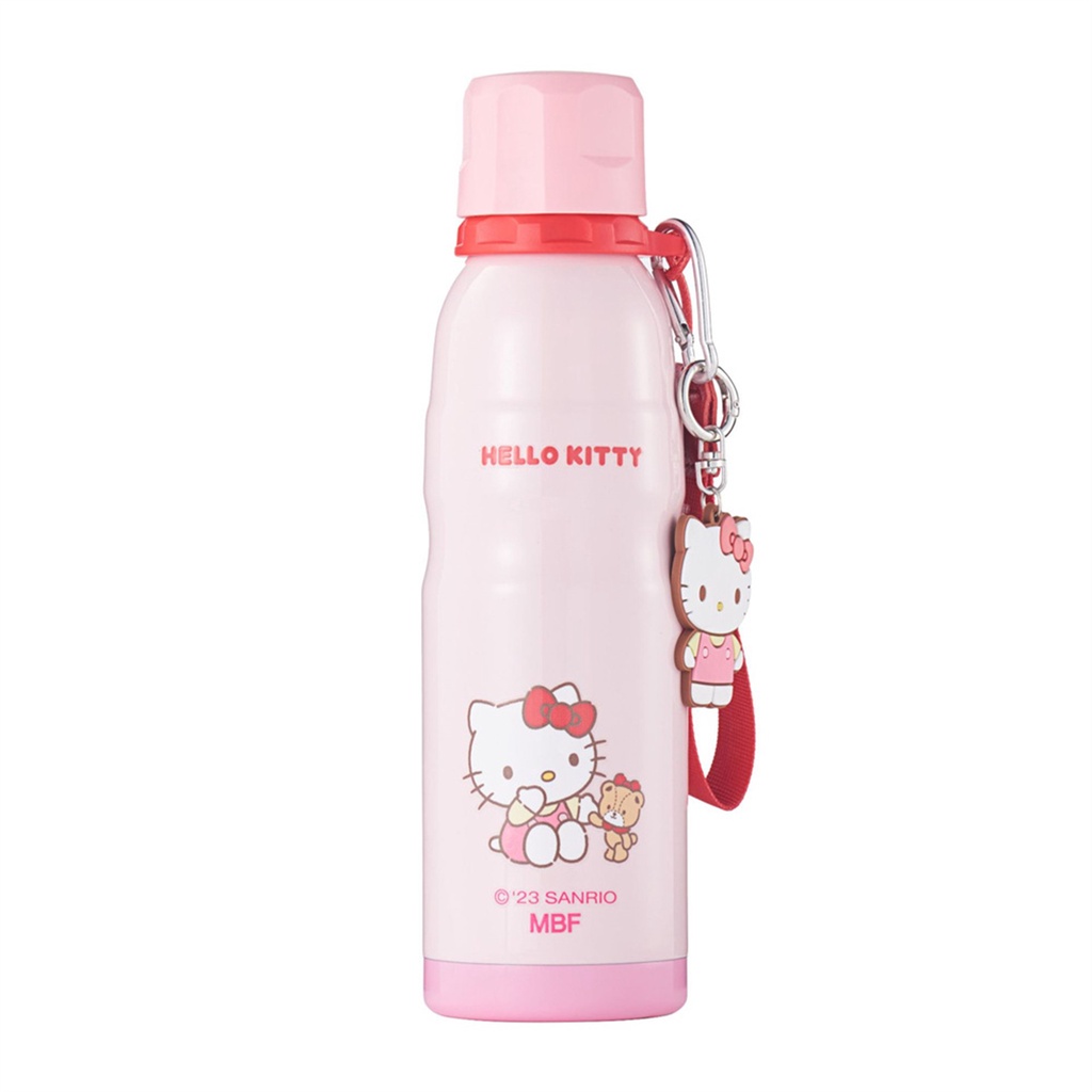 ⚡VẬN CHUYỂN NHANH⚡⚡   Giữ Nhiệt Sanrio 600ml Có Mặt Dây Chuyền Dễ Thương Hello Kitty My Melody Cinnamoroll Cốc Hút Chân Không Cốc Cách Nhiệt Bằng Thép Không Gỉ 316 Quà Tặng Cho Trẻ