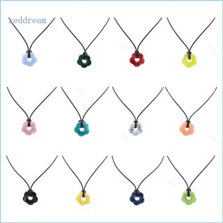 Vòng Cổ choker Mặt Hoa Đỏ Phong Cách bohemian