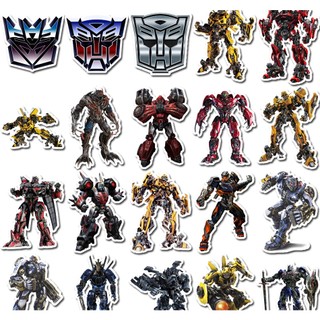 Transformers Set 60 Miếng Dán Trang Trí Hình transformers / bumblebee / optimus prime