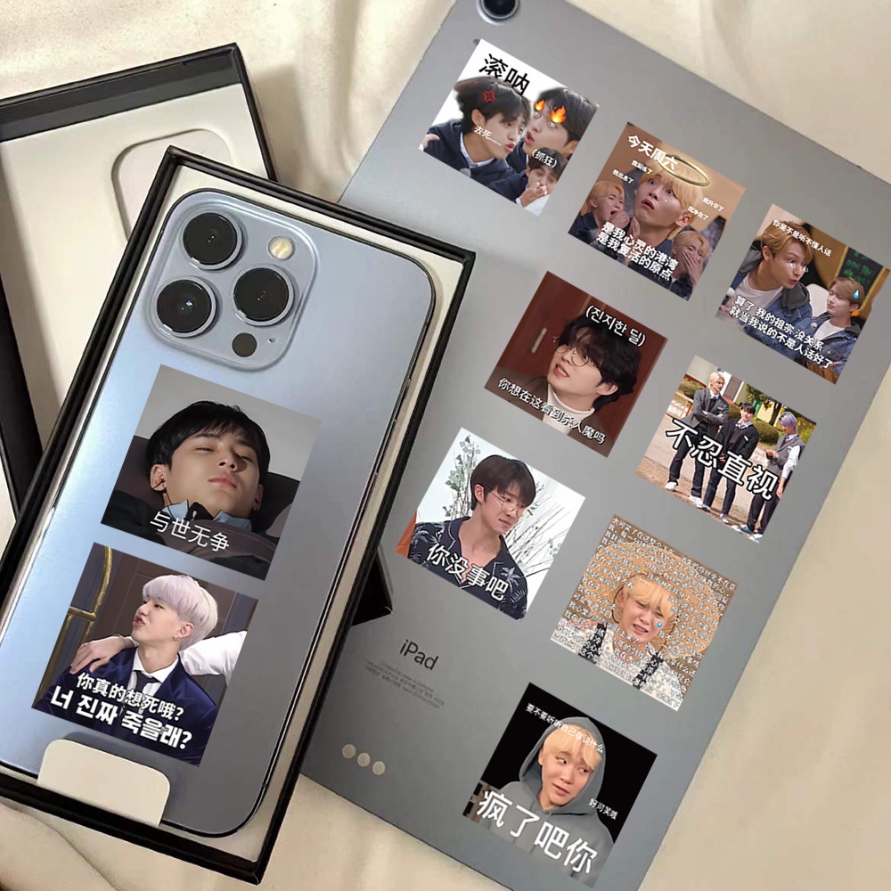 Bộ 63 Hình Dán Nhóm Nhạc seventeen Vui Nhộn