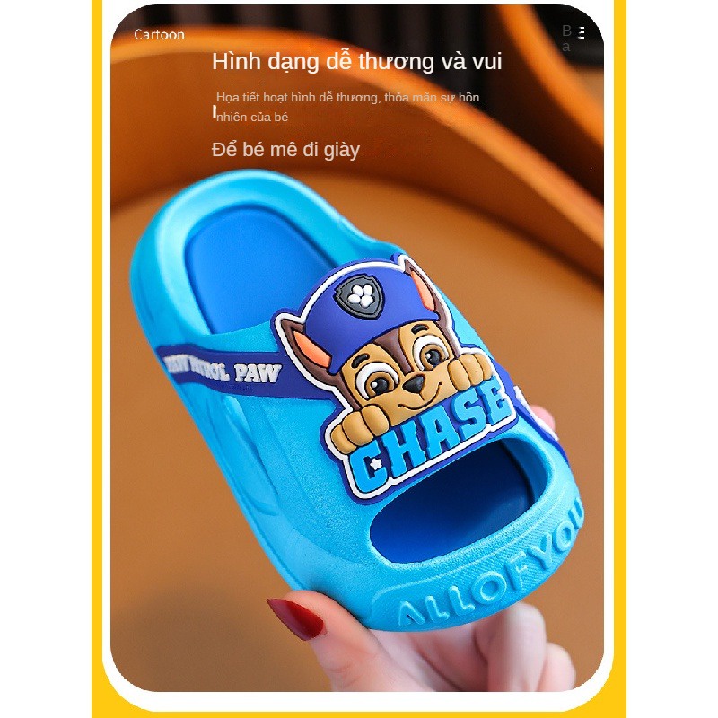 Dép Sandal Đế Mềm Họa Tiết Hoạt Hình Thời Trang Mùa Hè Cho Bé Trai