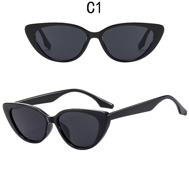 Kính Mát Gọng Mắt Mèo UV400 Phong Cách retro Thời Trang Cho Nam Và Nữ