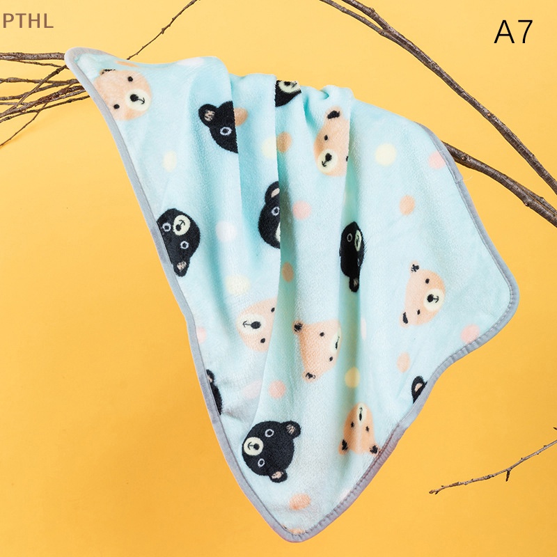 Chăn Bông Mỏng Mềm Mại Ấm Áp Thoáng Khí Dành Cho Thú Cưng Chó Mèo pt