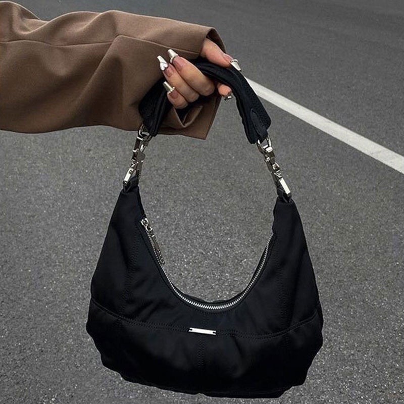 Túi xách đeo vai vải nhung phong cách vintage mã T08
