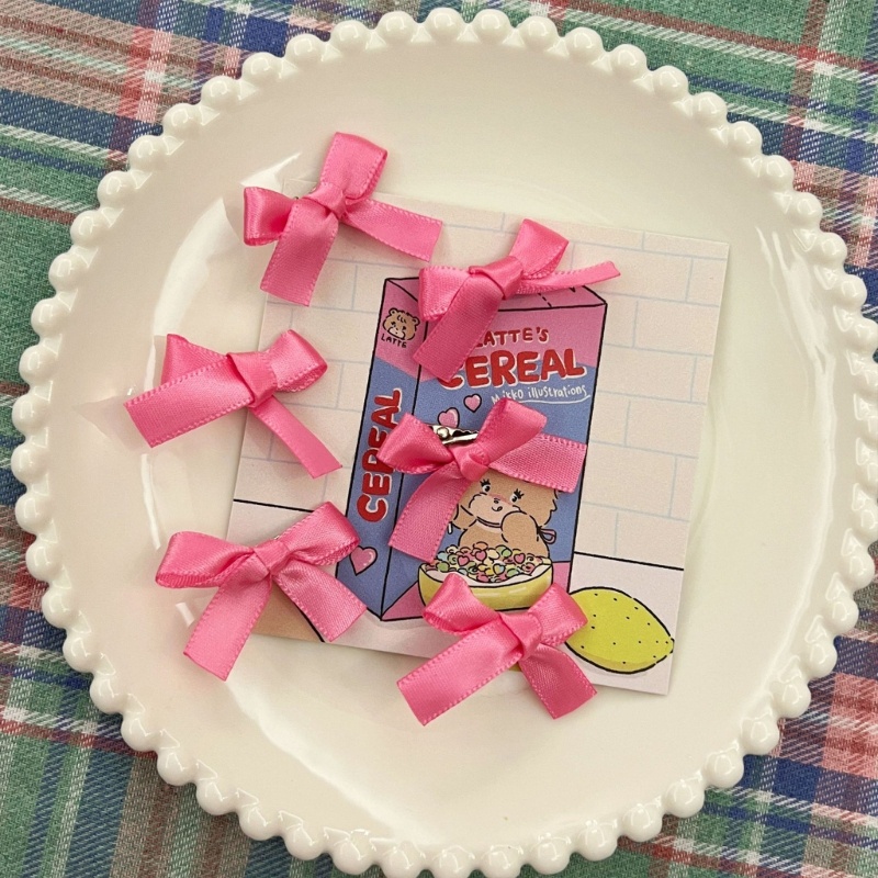 Kẹp Tóc Nơ Ruy Băng Cho Nữ