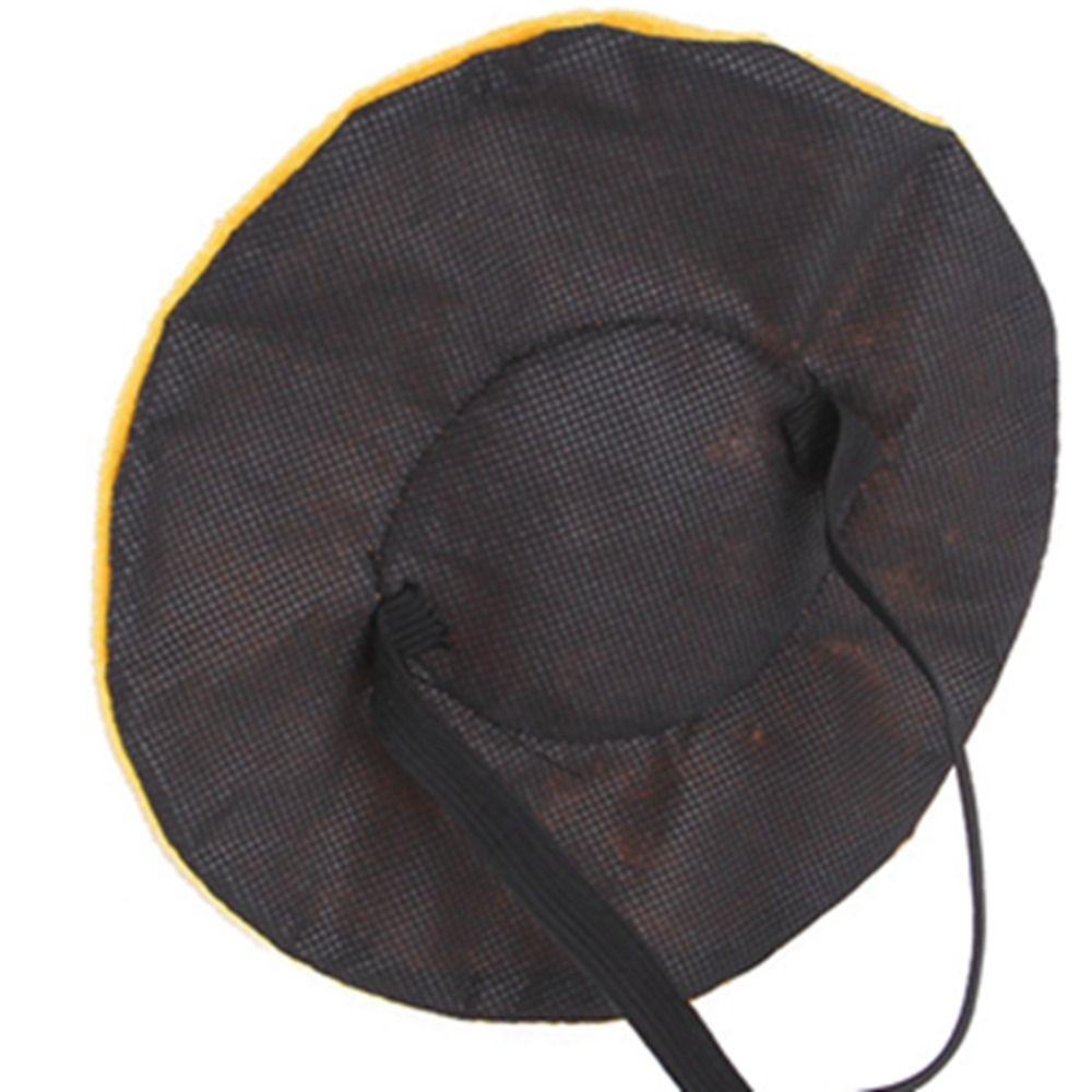 Bluevelvet Bộ Mũ Hóa Trang Phù Thủy Dơi / Nhện Bằng polyester Màu Vàng Vui Nhộn Có Thể Điều Chỉnh Cho Thú Cưng