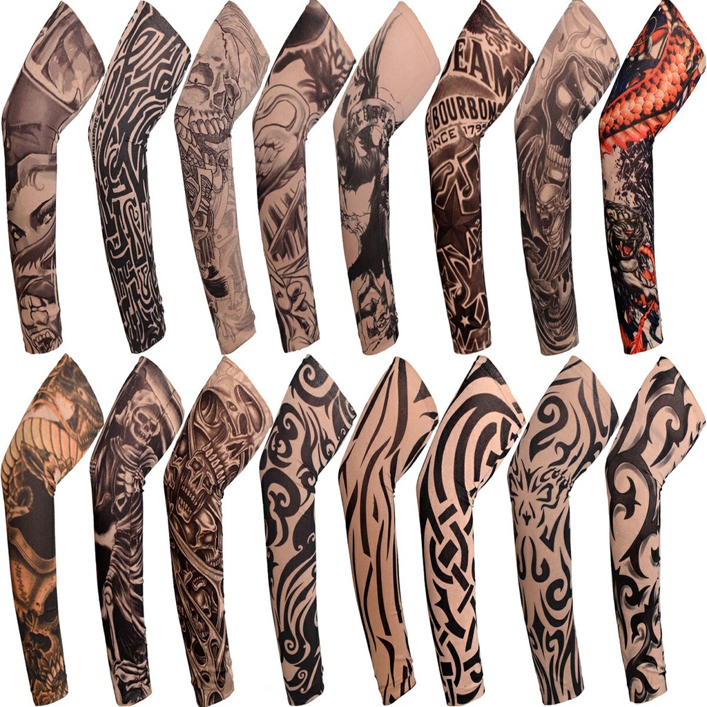 Bao Tay Giả Săm Tattoo - Găng Tay Tattoo Hình Săm -MAIGEN
