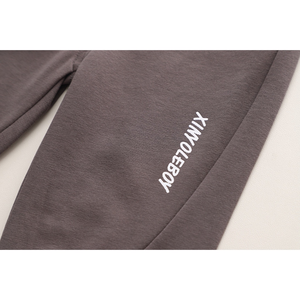 Quần cotton Dài in Họa Tiết Hoạt Hình Thời Trang Xuân Thu Cho Bé Trai