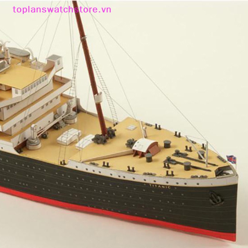 Toplanswatchstore Mô Hình Tàu titanic 3d Bằng Giấy Tỉ Lệ 1: 400