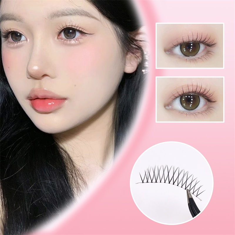 Abpopa Năm Cặp Lông Mi Giả Dài Của Nhóm Cô Gái Tinh Khiết Và Thoải Mái