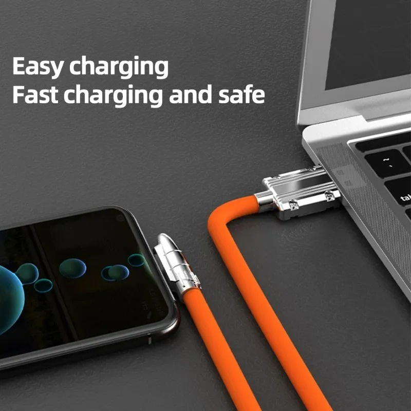 Dây Cáp Sạc Nhanh usb Loại c 120w 6a Dành Cho samsung xiaomi / usb c