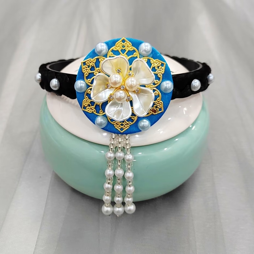 Băng Đô Cài Tóc Phong Cách hanbok Truyền Thống Hàn Quốc Dễ Thương Cho Bé Gái cxbluokesi.vn922