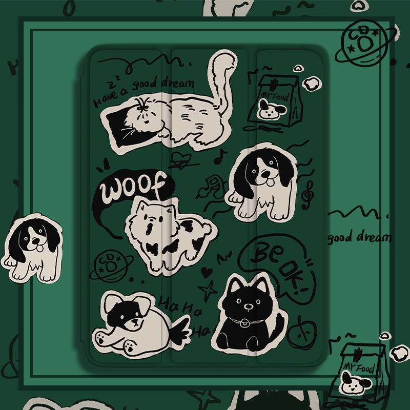 Ốp Máy Tính Bảng silicone Trong Suốt Nắp Lật Cho ipad air 5 gen9 gen8 gen7 pro11 air 3 gen5 gen6 gen10 mini 4 5 ipad