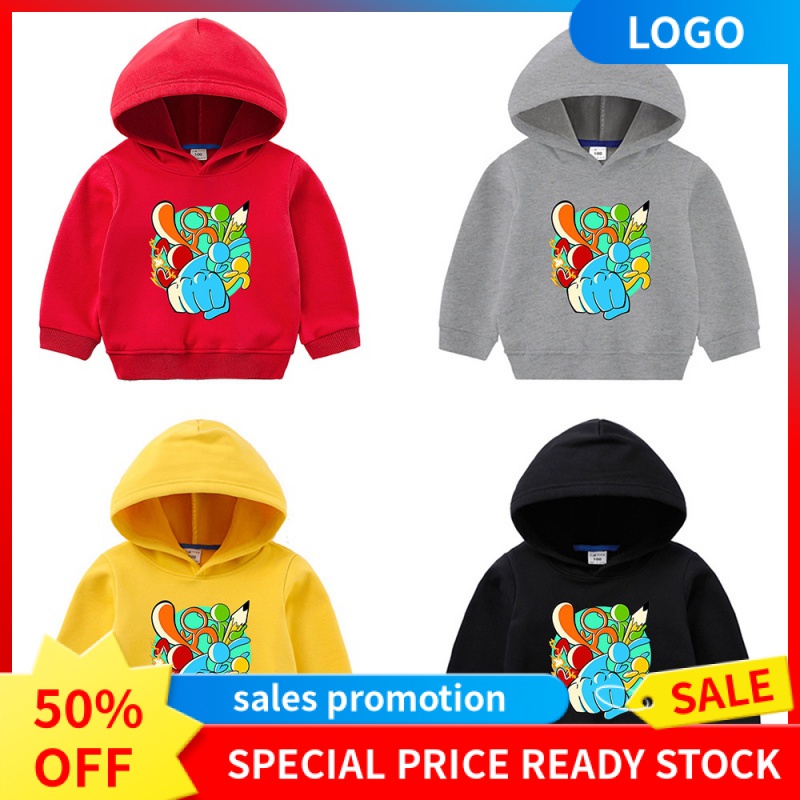 Áo Khoác Hoodie Đơn Giản In Hình Hoạt Hình Dingyuan Family Alan Animation Becker Dành Cho Trẻ Em
