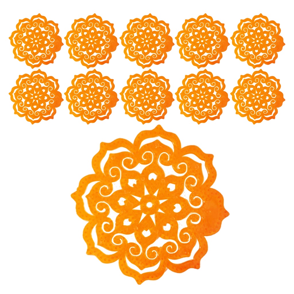 Set 10 Phụ Kiện Làm Mát Không Khí Chống Văng Có Mùi Hương Cho Nhà Hàng / Phòng Tắm