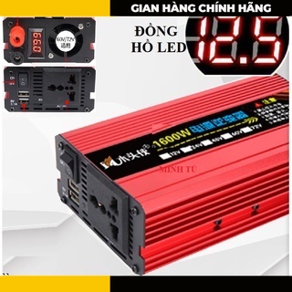 Bộ kích điện 12v lên 220v 1600w