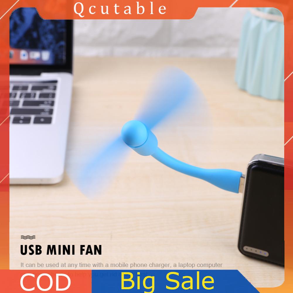 Quạt usb mini Linh Hoạt Di Động Cho Ngân Hàng / pc / notebook
