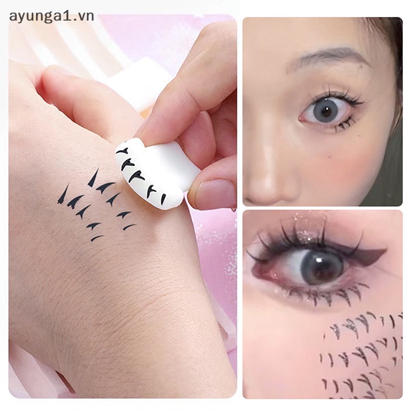 Nhãn Dán Lông Mi Giả Bằng Silicon Tự Nhiên Cho Người Mới Bắt Đầu