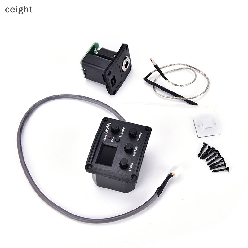 Máy Khử Trùng Thủy Ngân ukulele piezo pickup 3-band eq Có Màn Hình lcd vn