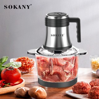 Sokany7026 máy xay thịt điện thịt băm bánh băm nhồi máy xay thịt 3l wonder chopper