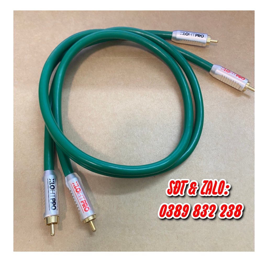Dây AV McIntosh đầu XLOHTPRO Cao Cấp Mỹ - Hàng Chính Hãng