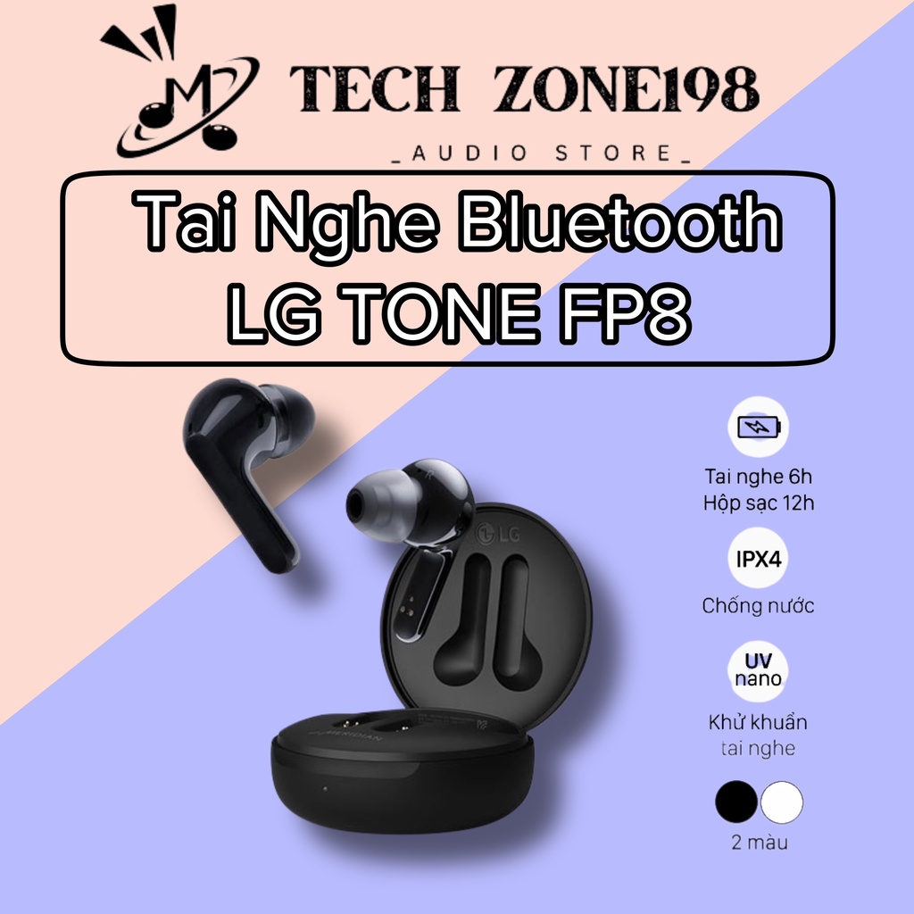 Tai nghe không dây LG Tone Free FP8 - 100% Hàng Chính Hãng