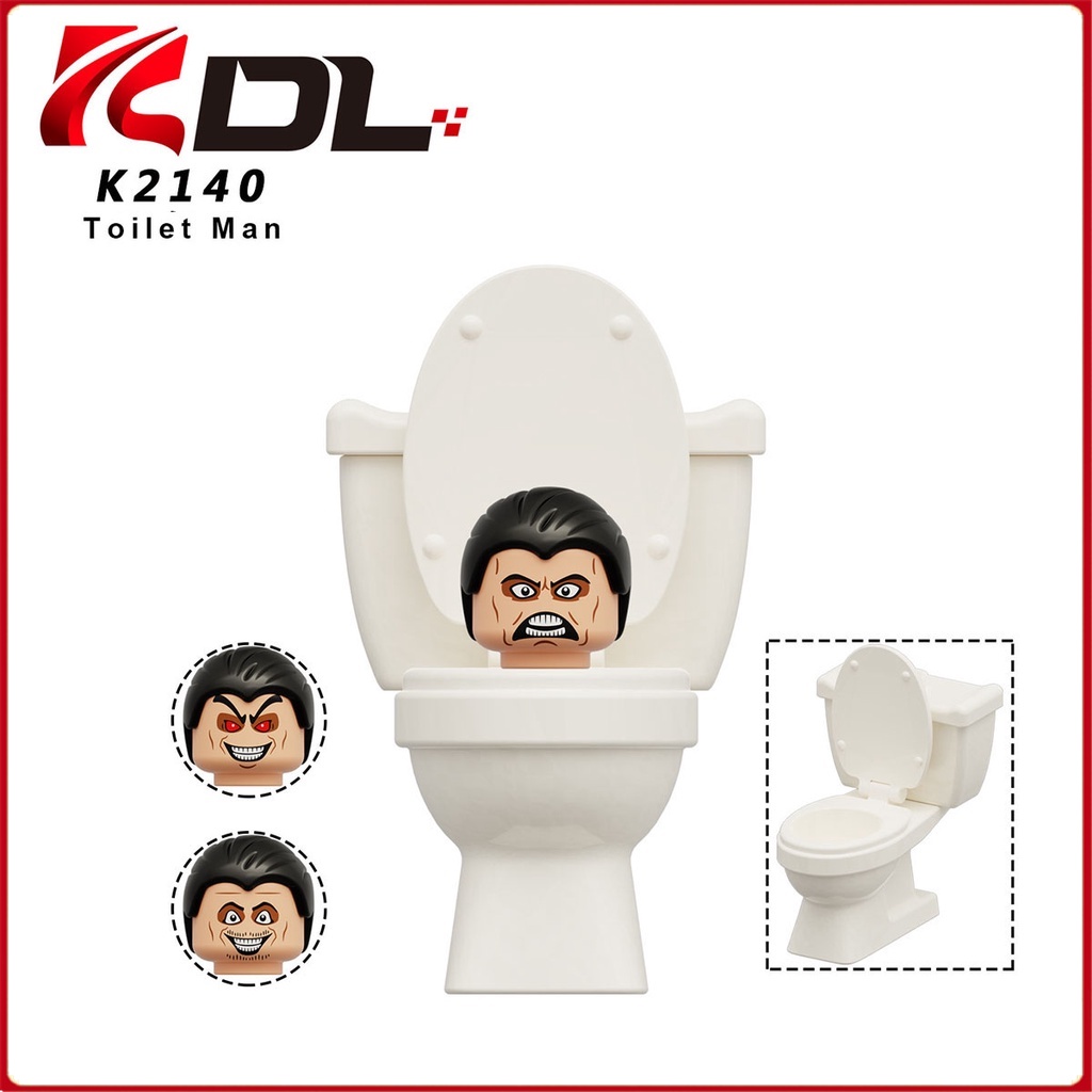 Đồ Chơi Lắp Ráp Mô Hình tv man Theo Dõi Người Đàn Ông Mini Giáo Dục Cho Bé