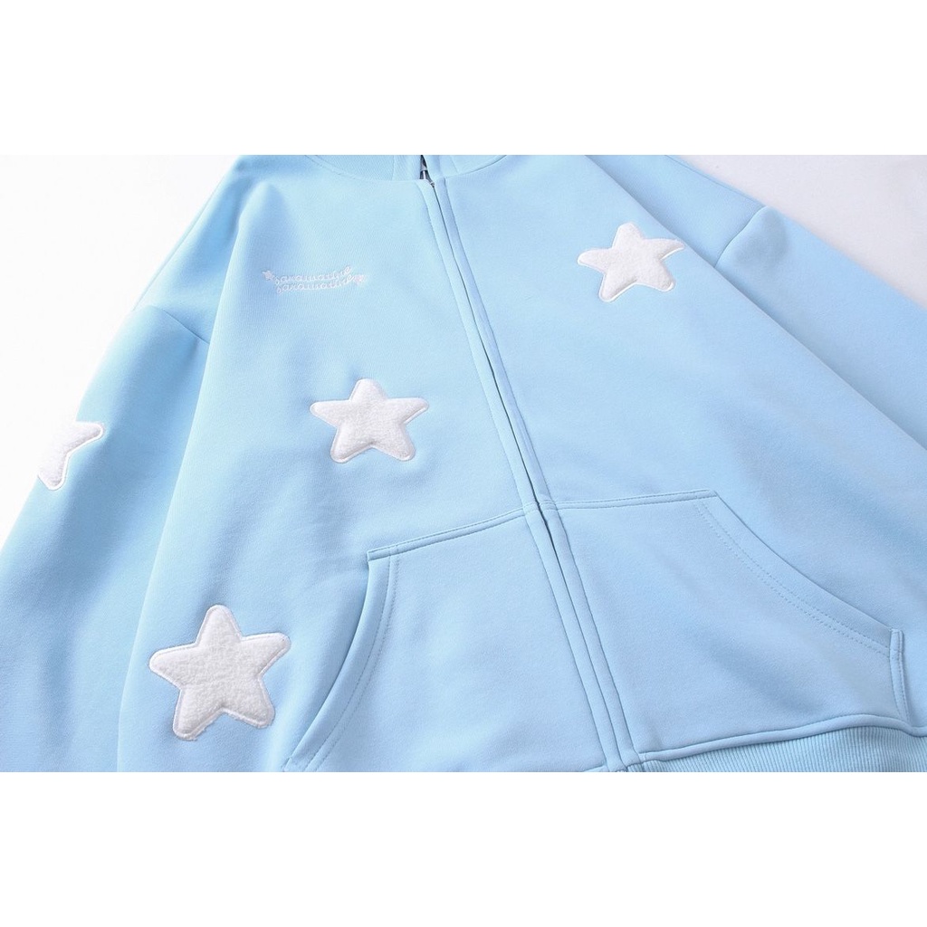 Áo Hoodie Nỉ Thời Trang Trẻ Trung Năng Động Áo Khoác Dáng Rộng Thời Trang Cá Tính