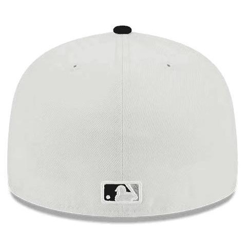 Mlb Mũ Lưỡi Trai Màu Trắng Thêu Chữ Thời Trang Cá Tính