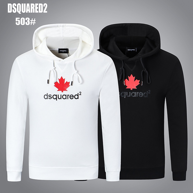 Áo Hoodie In Hình Lá Phong dsquared2 Thời Trang Thu Đông Cho Nam