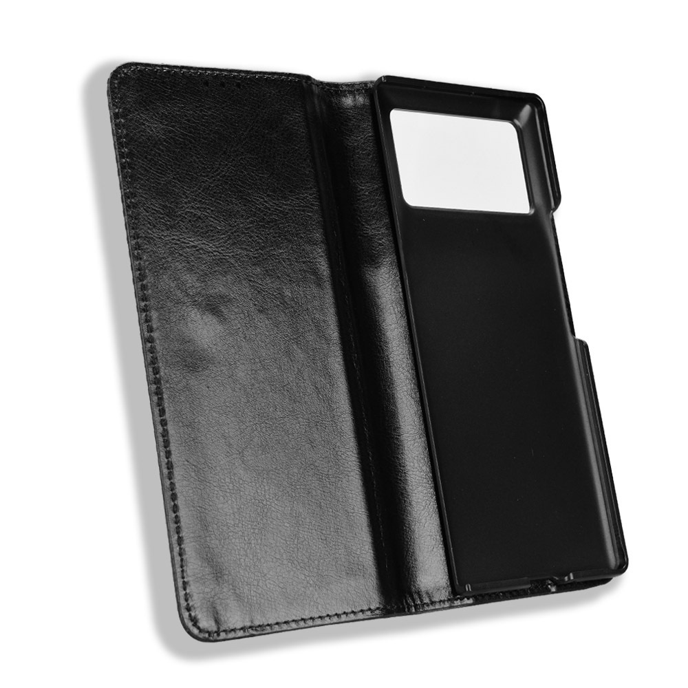 Bao Da Điện Thoại pu Nắp Gập Từ Tính Phong Cách vintage Cho xiaomi mix fold 3 fold3 5g Đứng