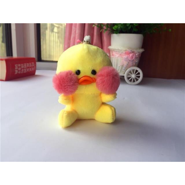 Thú Nhồi Bông Hình Chú Vịt Vàng Nhỏ Nhắn Dễ Thương
