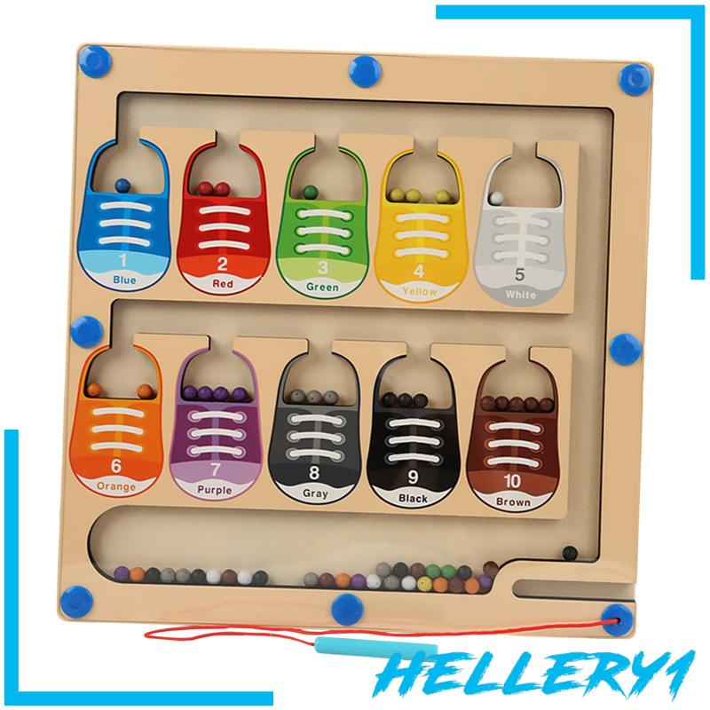 Bảng Gỗ Mê Cung Nhiều Màu Sắc Bắt Mắt Cho Bé