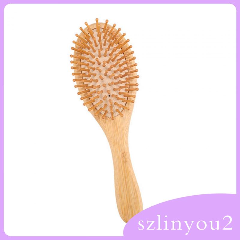 Lược Chải Tóc Bằng Tre Mát Xa Da Đầu Dành Cho Nam Và Nữ