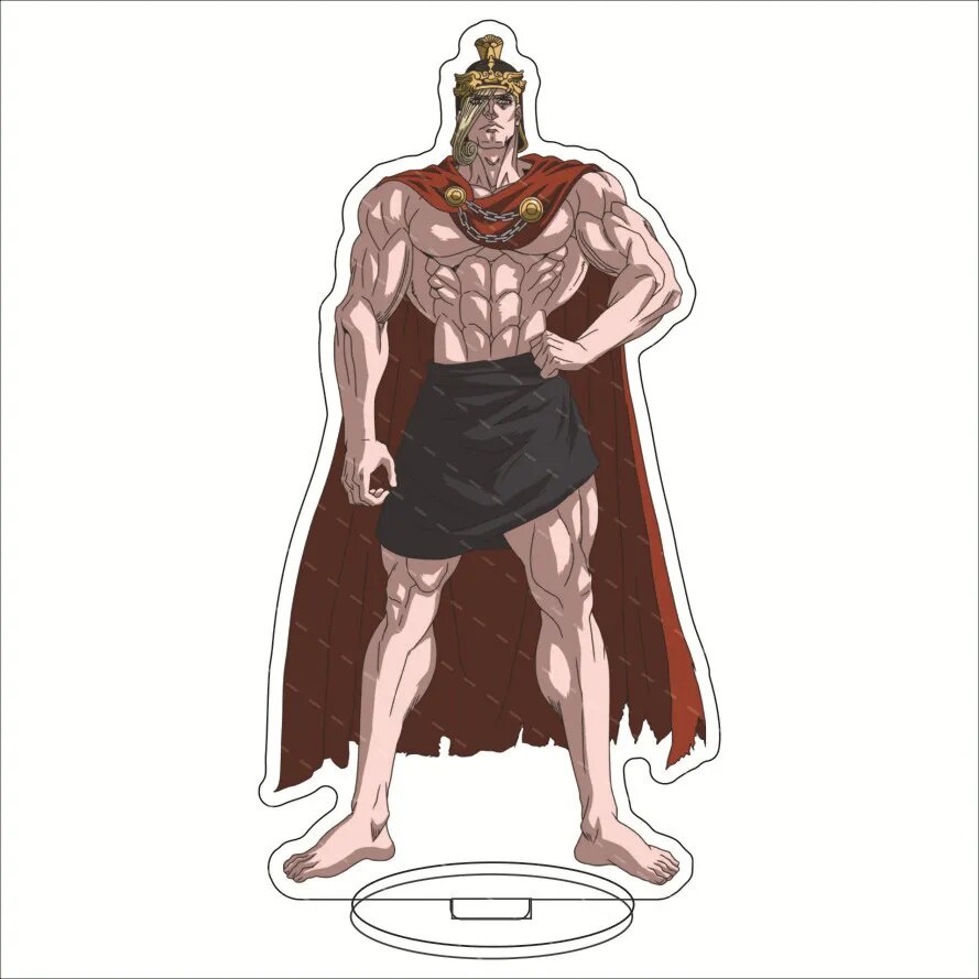 Mô hình Standee Anime Đại chiến người và thần Record of Ragnarok Aphrodite Geru Phụ kiện trang trí để bàn góc học tập