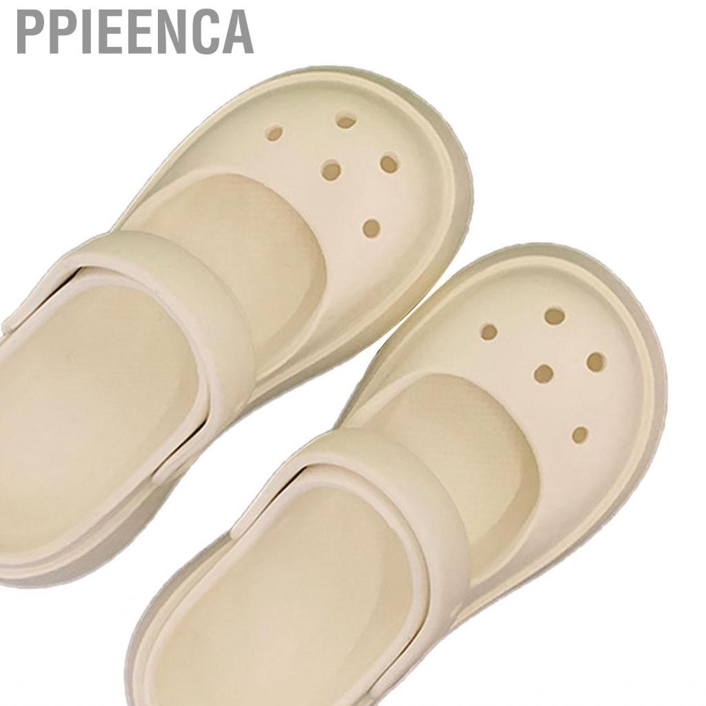 Ppieenca Women Hollow Gardening Shoes  Slippers Breathable Holes for Outdoors