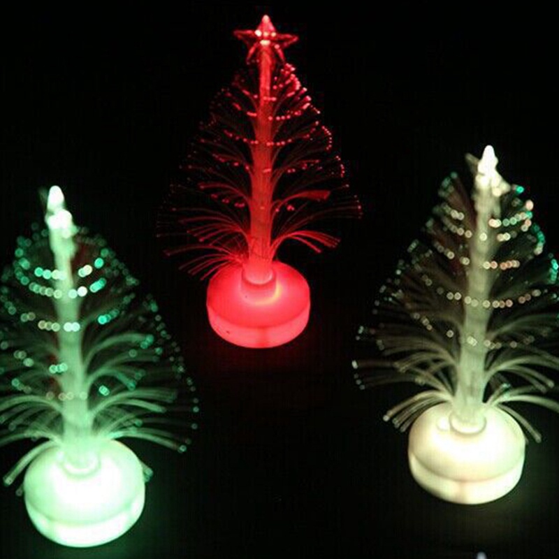 Ahlsen Đèn led usb mini Thay Đổi Màu Sắc Hình Cây Thông Noel