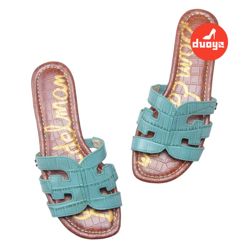 Duoya Hair Thẳng ~  Dép Sandal Da Mềm Chính Hãng Cho Nữ Đi Biển Mùa Hè Sanya Miễn Phí Vận Chuyển Hàng Từ Nhà Máy Chính Hãng ~ Hàng Từ Nước Ngoài Trời