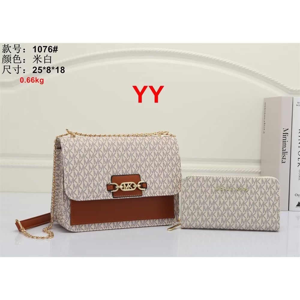 Michael kors Túi Da Đeo Chéo Thể Thao Thời Trang Cho Nam Nữ