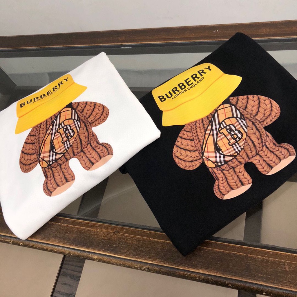 Hàng Có Sẵn Áo sweater Chui Đầu Cỡ Lớn Tay Dài In Hình Gấu Thời Trang Thường Ngày Chất Lượng Cao + Thẻ Treo Cho Nam Và Nữ