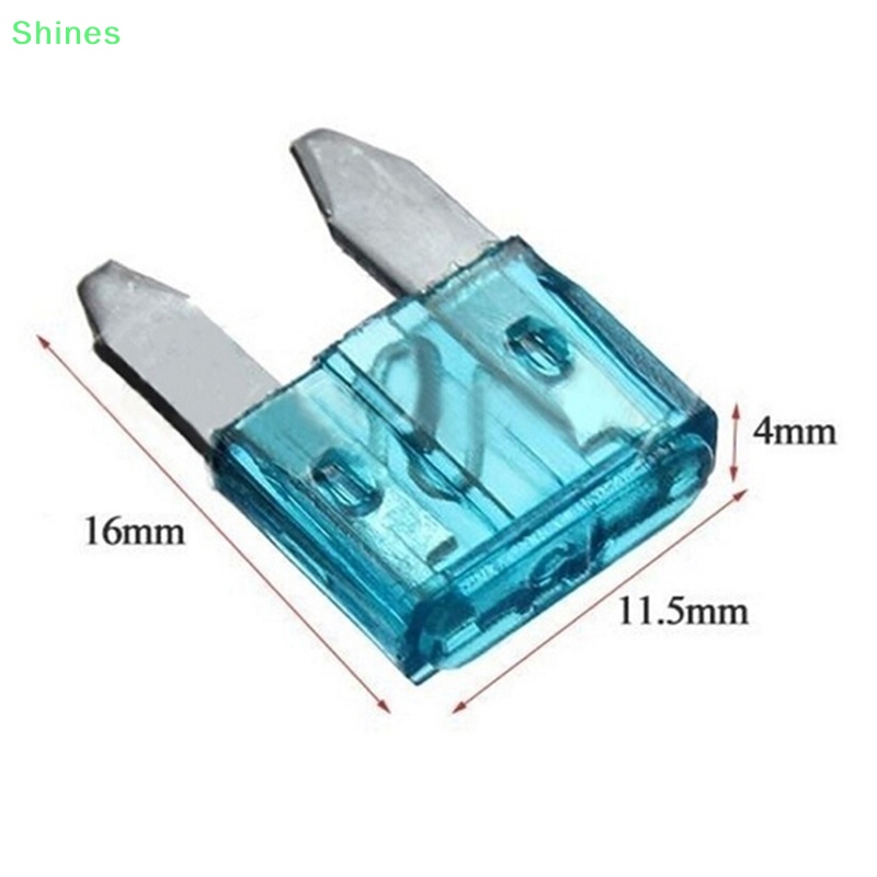 Shines Set 60 Cầu Chì mini 5a 10a 15a 20a 25 / 30a vn Cho Xe Hơi
