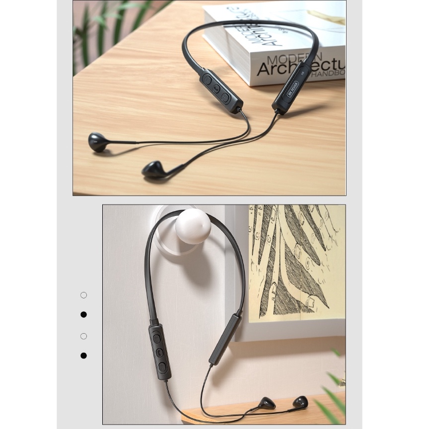 Tai Nghe Bluetooth WEKOME Design V29 Kiểu Dáng Thể Thao Đeo Không Dây Bluetooth Gaming Có Micro