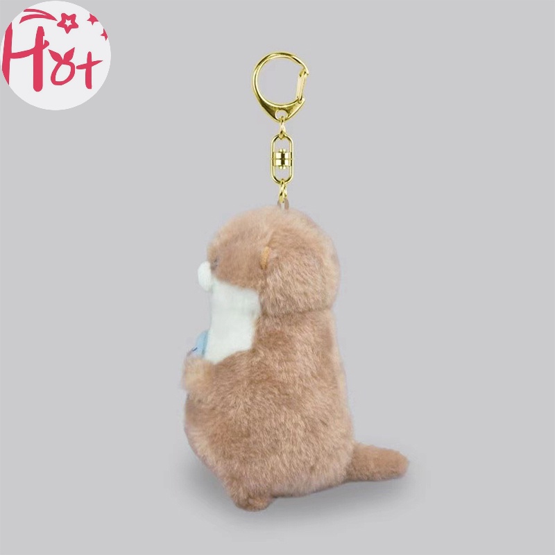 Móc Chìa Khóa Hình Chú Cá Nhồi Bông Gọn Nhẹ Dễ Thương Dùng Làm Đạo Cụ Chụp Ảnh Cho Học Sinh