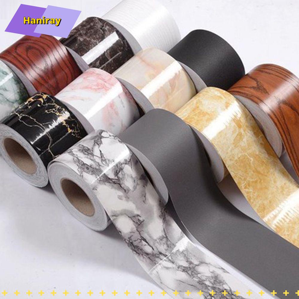 Haniray Giấy Dán Tường Viền Chân Tường Tự Dính Bằng pvc Chống Thấm Nước