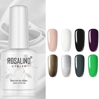 ROSALIND,Gel Nail Polish,15ml,nail gel polish,gel polish,semi-permanent，soak off uv gel polish,nail polish,01~10