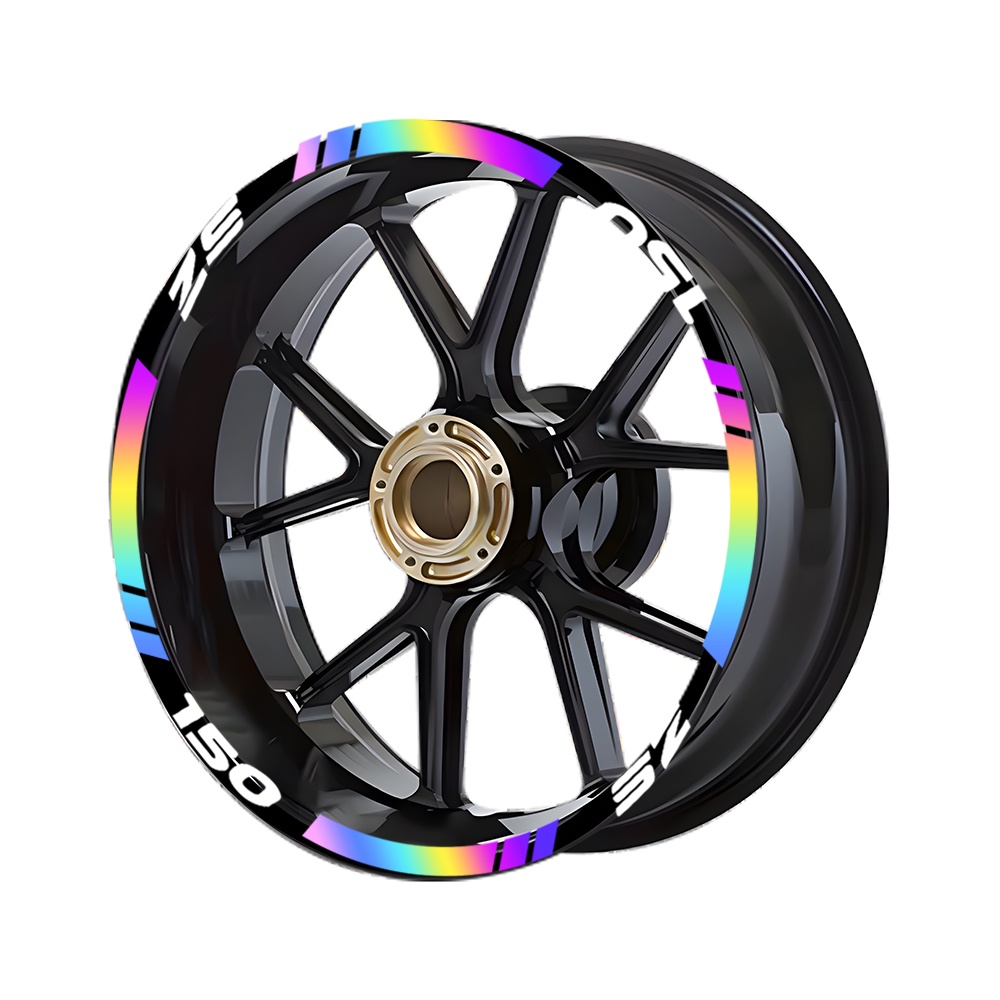 1 Bộ 32 Miếng Dán Bánh Xe 17 "Phản Quang Ban Đêm Cho Xe Hơi Xe Máy