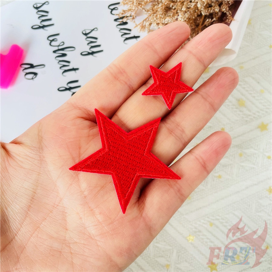 ❣️1pc Tình Yêu / Ngôi Sao: ins Sắt Trên Các Bản Vá Lỗi❣️Miếng Dán Ủi Lên Quần Áo Hình Huy Hiệu
